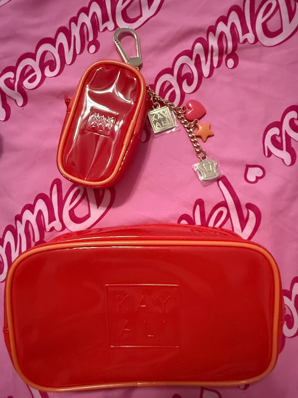 Kayali Eden Keychain & Pouch Set